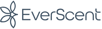 EverScent logo with a stylized flower design on a white background